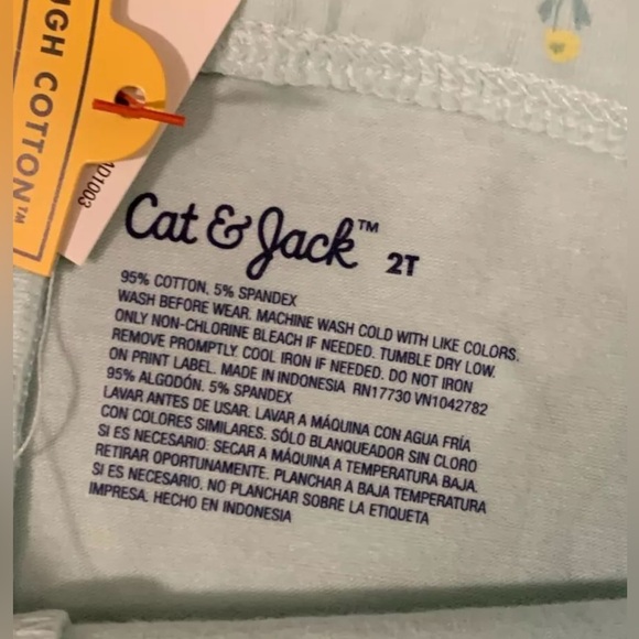 Cat & Jack, dress and legging set, size 2, set for girl - Picture 4 of 4